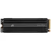 Image de Corsair CSSD-F1000GBMP600PRO, MP600 PRO Gen4 PCIe x4 NVMe M.2 SSD - TLC NAND haute densité - Dissipateur de chaleur en aluminium - Facteur de forme M.2 2280, Noir