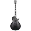 Image de ESP E-II Eclipse Black Satin elektrische gitaar met koffer
