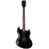 Image de ESP LTD Viper-10 Kit Black elektrische gitaar met gigbag