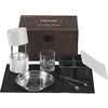 Image de VEVOR Presse à Glaçons Sphères de 61 mm Moule à Glaçon Rond en Aluminium Bac à Glaçons Ronds avec Pince Fabrication Rapide de Glaçons Boules pour Boissons Cocktails Whisky Café Soirées Pyjama Bars