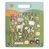 Image de Mushie Herbruikbaar Stickerboek Set (Boerderijdieren) | Verwijderbare Dikke Stickers | Knutselactiviteit voor Kinderen