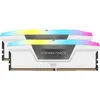 Image de CORSAIR VENGEANCE RGB DDR5 RAM 32Go (2x16Go) Jusqu'à 6000MHz CL36-44-44-96 1.4V AMD EXPO & Intel XMP 3.0 Mémoire pour Ordinateur de Bureau - Blanc (CMH32GX5M2E6000Z36W)