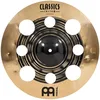 Image de Meinl Classics Custom Dual 16 pouces Cymbale Trash Crash (Vidéo) pour batterie (40,64cm) Bronze B12, Finition Dark et Finition Brilliante - Fabriquée en Allemagne (CC16DUTRC)