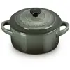 Image de Mini cocotte LE CREUSET RONDE 10CM THYM