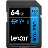 Image de LEXAR Carte SDXC 800x PRO Blue Series 64GB UHS-1 V30 - Read 150MB/s