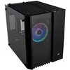 Image de Corsair CC-9011135-WW 280X Crystal RGB Verre Trempé Micro ATX PC Case - Noir
