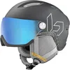 Image de Bollé - ECO V-Atmos, Noir mat, Eco Photochromic Blue, Medium, Casques d'hiver, Unisexe, Adulte