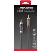 Image de Câble RCA MONSTERCABLE AUDIO INTERCONNEXION 2RCA M/M 1.50M