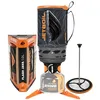 Image de Jetboil Flash Réchaud portable à ébullition rapide avec presse française en silicone et allumage automatique pour camping et randonnée, brûleur au propane/isobutane avec tasse de cuisson, nouveau pour