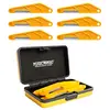 Image de MusicNomad Lot de 6 limes à écrou pour guitare électrique avec revêtement diamant   Cordes légères (0,25,4 cm, 33 cm, 43,2 cm, 71,1 cm, 91,4 cm, 116,8 cm) (MN668)