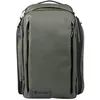 Image de TRANSIT Sac à dos de voyage pour photographie avec compartiment pour ordinateur portable, article personnel, grand sac à dos pour homme et femme, Vert Wastach, 35L, Moderne