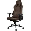 Image de Arozzi Vernazza Chaise de bureau ergonomique SoftPU  en cuir synthétique de qualité automobile, chaise longue, pivotante et inclinable, accoudoirs 3D, soutien lombaire et nuque, marron