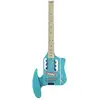 Image de Traveler Guitar Speedster Deluxe Hot Rod Blue elektrische gitaar met gigbag