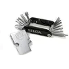 Image de SILCA VENTI MultiTool | 20 outils pour un design minimaliste | Outils multifonctions en acier avec surface trempée | Barres latérales en aluminium avec rangement magnétique Master-Link