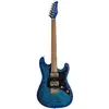 Image de Zivix Jamstik Deluxe MIDI Guitar Blue Black Pickguard elektrische gitaar met hardshell case