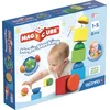 Image de Blocs magnétiques - GEOMAG - Magicube 061 - 8 pieces - Empilables - Plastique recyclé