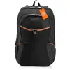 Image de EVERKI Glide sac à dos ordinateur portable 17,3" pour femme et homme   robuste, déperlant, bandes réfléchissantes pour études, voyage ou moto   Noir (EKP129)