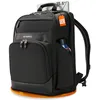 Image de EVERKI Onyx sac à dos ordinateur portable premium 15,6"   nylon balistique et cuir, sac de bureau, adapté au voyage   compartiment dédié, capacité jusqu’à 25 L   Noir (EKP132)