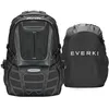Image de EVERKI Concept 2 sac à dos ordinateur professionnel   sac de voyage homme, compatible 17,3", 30 L, sac business durable en nylon balistique & cuir   Noir (EKP133B)