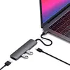 Image de SATECHI Hub USB C 4 en 1 Slim Classic, PD 60W, HDMI 4K, Gris Sidéral