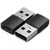 Image de SATECHI Adaptateur USB-A vers USB-C, Pack de 2, 10Gbps, Charge 15W