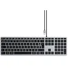 Image de Satechi Slim W3 Clavier Filaire Rétroéclairé avec Pavé Numérique - Touches lumineuses et connexion USB-C - Compatible avec iMac 2020, Mac Mini 2020, MacBook Pro 2020, MacBook Air 2020 (AZERTY)