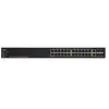 Image de Cisco 550X Series SF550X-24P - Commutateur - C3 - Géré - 24 x 10/100 (PoE+) + 2 x Combo 10 gigabits SFP+ + 2 x SFP+ - Montable sur Rack - PoE+ (195 W)
