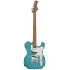 Image de Aria Pro II Hot Rod Collection 615-MK2 Turquoise Blue elektrische gitaar