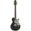 Image de Aria Pro II Hot Rod Collection 718-MK2 Brooklyn Open Pore Black elektrische gitaar met aluminium slagplaat