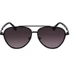 Image de KARL LAGERFELD Sunglasses Mixte, 001 Black, Taille unique