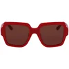 Image de KARL LAGERFELD Sunglasses Mixte, 600 Red, Taille unique