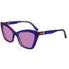 Image de KARL LAGERFELD KL6105S Lunettes, Bleu/Rose, 54/17/140 pour femme, Bleu/rose, 54/17/140