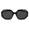 Image de GAFAS KARL LAGERFELD - KL6124S C: BLACK/EYE SIZE: 53 BRIDGE: 22 HORIZONTAL MEASUREMENT: 53 VERTICAL MEASUREMENT: 44,8 Santé et soins personnels