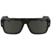 Image de Calvin Klein Lunettes de soleil, Kaki Havana, 56