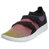 Image de Nike AIR SOCKRACER Flyknit PRM Mens Running-Shoes 898021, Yellow Strike White Racer Pink, 42 EU