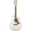 Image de Gretsch G5022CWFE-12 Jumbo Falcon CE Pan coupé Electric White - Guitare Acoustique 12 cordes