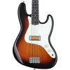 Image de Fender Gold Foil Jazz Bass®, Ebony Fingerboard 2 couleurs Sunburst