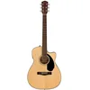 Image de Fender Guitare acoustique de concert CC-60SCE - Touche en noyer - Naturel
