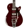 Image de Gretsch G6134TFM-NH Nigel Hendroff Signature Penguin , Dark Cherry Metallic Flame