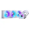 Image de Phanteks PH-GO360D30_DWT02 sistema di raffreddamento per computer Processore Raffreddatore di liquidi tutto in uno 12 cm Nero 1 pz (Phanteks Glacier One D30 X2 360mm White RGB All In One CPU Cooler)
