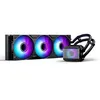 Image de Phanteks Glacier One 360M25G2 Processore Raffreddatore di liquidi tutto in uno 12 cm Nero 1 pz (*Build* Phanteks Glacier One 360 M25 Black RGB All In One CPU Water Cooler 360mm)