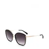 Image de Longchamp Lunettes de soleil unisexes pour adulte, Doré/fumé, taille unique