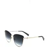 Image de Longchamp Lunettes de soleil unisexe LO152S 46515, or 732, bleu pétrole, 58, Or 732 - Bleu pétrole, 58