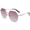 Image de Longchamp Accessoires de sport pour lunettes de soleil unisexes pour adulte, Or/Rose, taille unique