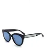 Image de Longchamp Lunettes de soleil unisexes pour adulte, bleu, taille unique