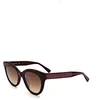 Image de Longchamp Lunettes de soleil unisexes pour adulte, Bordeaux, taille unique