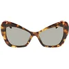 Image de KARL LAGERFELD Lunettes de Soleil Femme, Écaille de Tortue, taille unique
