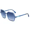 Image de KARL LAGERFELD Lunettes de soleil, 407 Bleu foncé/bleu azur, 56