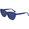 Image de KARL LAGERFELD Lunettes Femme, Bleu foncé/Azure, 58/13/140