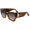 Image de Victoria Beckham Lunettes de soleil géométriques pour femmes VB662S